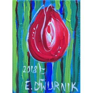 Edward Dwurnik (1943–2018), „Tulpe“, 2018