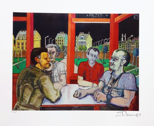 Edward Dwurnik (1943 - 2018), Przed z cyklu Chwila, 2011