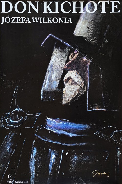 Józef Wilkoń (ur. 1930), DON KICHOT Józefa Wilkonia (plakat sygn. przez autora)