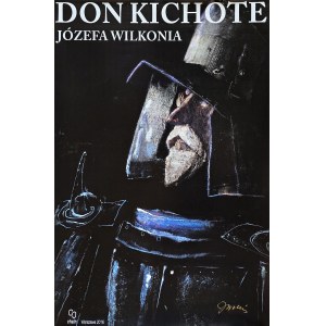 Józef Wilkoń (b. 1930), DON QUIXOTE by Józef Wilkoń (poster signed by the artist)