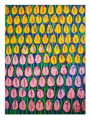 Edward Dwurnik (1943 - 2018), Tulipany
