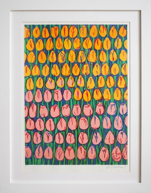 Edward Dwurnik (1943 - 2018), Tulipany