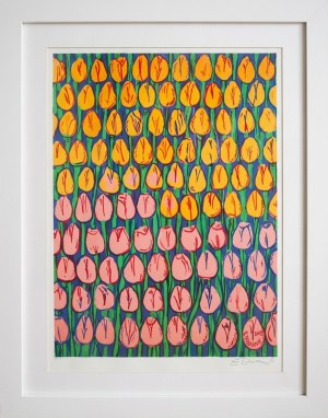 Edward Dwurnik (1943 - 2018), Tulipany