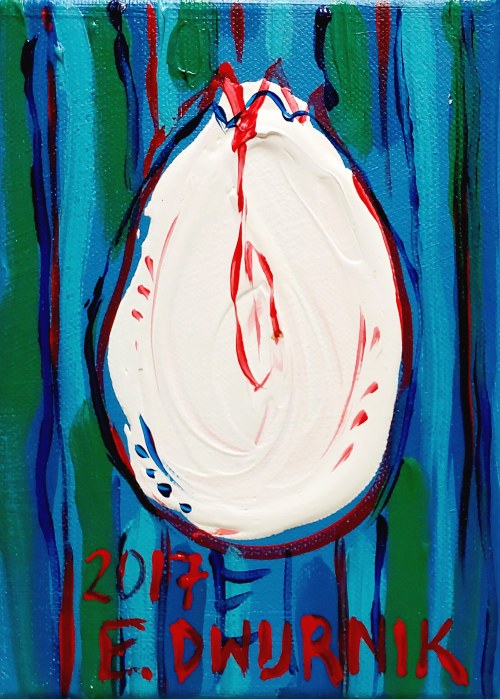 Edward Dwurnik (1943 - 2018), Tulipan, 2017
