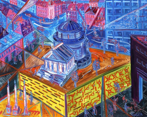 Paweł Kluza (ur. 1983), Plac Trzech Krzyży