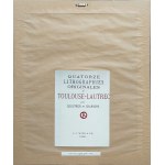 Henri de Toulouse-Lautrec (1864 - 1901), ‘’Les Vieux papillons’’ z portfolio “Quatorze lithographies originales pour illustrer des chansons”, 1978