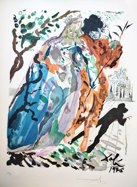 Salvador Dalí (1904 - 1989), Córka Minosa (La Fille de Minos), 1978