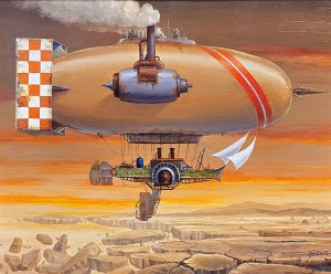 Jarosław Jaśnikowski (ur. 1976), Lot nad krawędzią świata, 2025