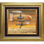 Jarosław Jaśnikowski (né en 1976), Vol au-dessus du bord du monde, 2025