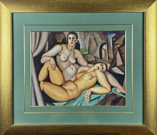 Tamara Łempicka (1898-1980, DEUX AMIS (DWIE PRZYJACIÓŁKI)