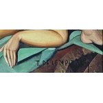 Tamara Łempicka (1898-1980, DEUX AMIS (DWIE PRZYJACIÓŁKI)