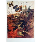 Salvador DALI (1904–1989), Suite Papillon (Cyklus s motýlem pro turisty), 1969