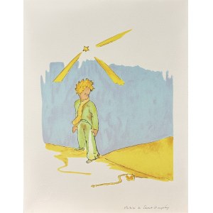 Antoine de Saint-Exupéry (1900–1944), Malý princ hovoří s pouštním hadem, z cyklu: „Malý princ“, 2024 (1943)