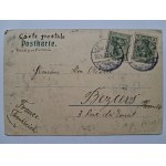 Katowice, Kattowitz, Blucher Square, collage,