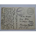 Chorzów, occupation, Security Police barracks (Schupo), SS Polizei Division stamp, 1940