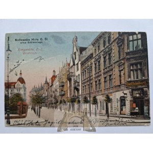 Chorzów, Königshütte, Sobieskiego Street, 1933