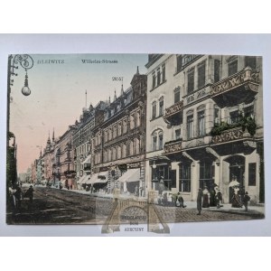 Gliwice, Gleiwitz, Zwycięstwa Street, pretty colors, 1917