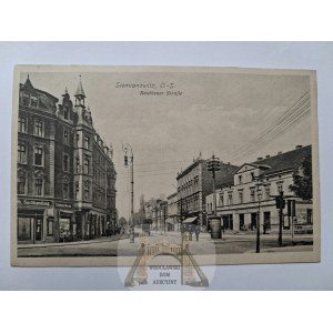 Siemianowice, Siemianowitz, Bytomska Street, ca. 1920