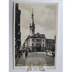 Bytom, Beuthen, city hall, photograph, ca. 1935