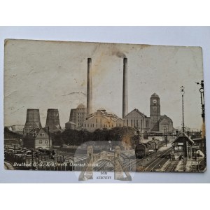 Bytom, Beuthen, combined heat and power plant, ca. 1935