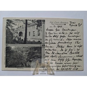 Żory, Brodek, zámek, 1908