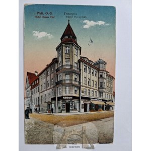 Pszczyna, Pless, hotel, ca. 1914