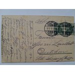 Mysłowice, Myslowitz, the Triangle of the Three Emperors, portraits of rulers, stamps, 1912