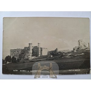 Podzamcze, Ogrodzieniec Castle, photograph by Męcik, ca. 1930