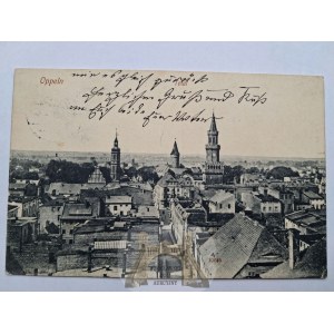 Opole, Oppeln, panorama, 1915