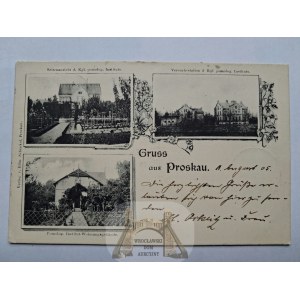 Prószków, Proskau, k. Opole, szkoła sadownicza, 1905