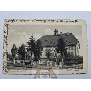Baborów k. Głubczyce, szkoła, 1934