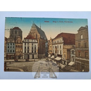 Nysa, Neisse, Market Square, 1913