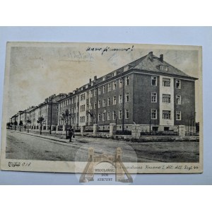 Nysa, Neisse, ulica, kasárne, 1937