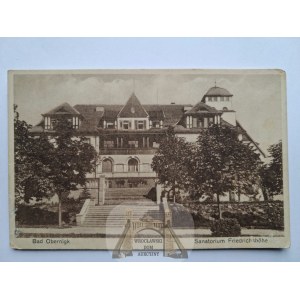 Oborniki Śląskie, Obernigk, sanatorio, 1920 circa