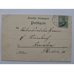 Twardogóra, Festenberg, litografia, 1900
