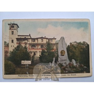 Strzelin, Strehlen, restaurant, monument, 1911
