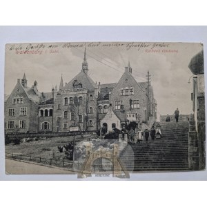 Wałbrzych, Waldenburg, City Hall, 1906