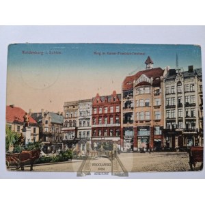 Wałbrzych, Waldenburg, Market Square, 1913
