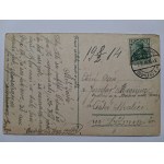 Wałbrzych, Waldenburg, high school, 1914