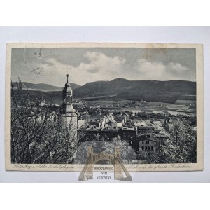 Boguszów Gorce, Gottesberg, panorama, 1928