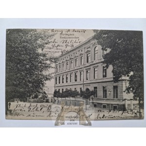 Strzegom, Striegau, middle school, 1908