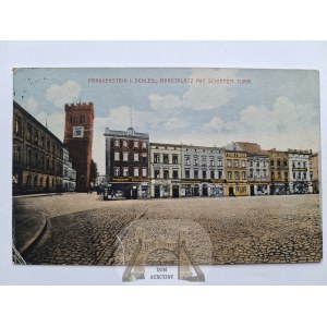 Ząbkowice Śląskie, Frankenstein, town square, 1925