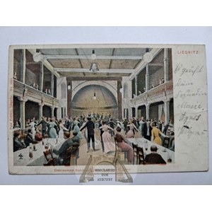 Legnica, Liegnitz, the Badehaus restaurant, ballroom. 1906