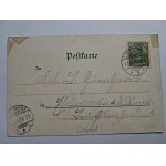 Legnica, Liegnitz, litografia, 1900