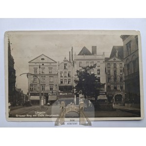 Legnica, Liegnitz, the Hauptwache Café, 1942