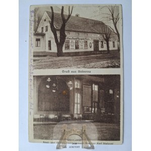 Bobrów k. Legnica, restauracja, 1928