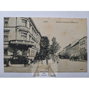 Jawor, Jauer, Dworcowa Street, 1911