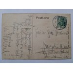 Krzywa k. Złotoryja, gospoda, pałac, 1912