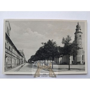 Chocianów, Kotzenau, Rynek, ok. 1940