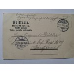 Głogów, Glogau, lithograph, synagogue, 1905